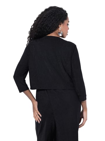 Ulla Popken Sweatshirt in schwarz