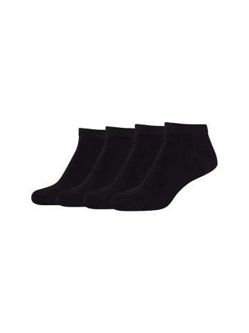 camano Sneakersocken 4er Pack ca-soft in Schwarz