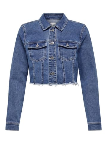 ONLY Jeansjacke in Medium Blue Denim