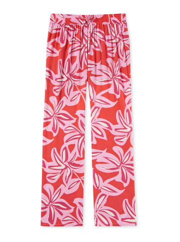 Schiesser Pyjamahose Mix + Relax in rot, rosa