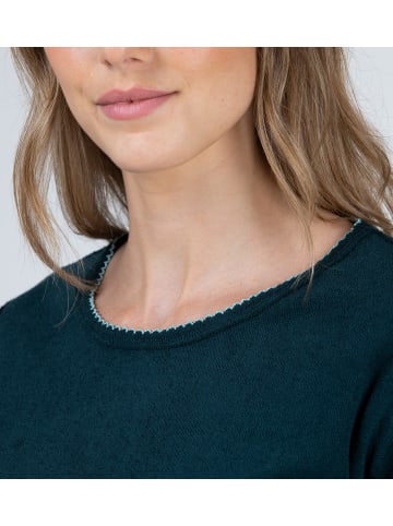 SLOUCHER Frottee-Schlafanzug mit Motivdruck in grün