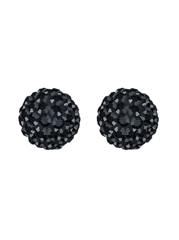 Elli Ohrringe 925 Sterling Silber in Schwarz