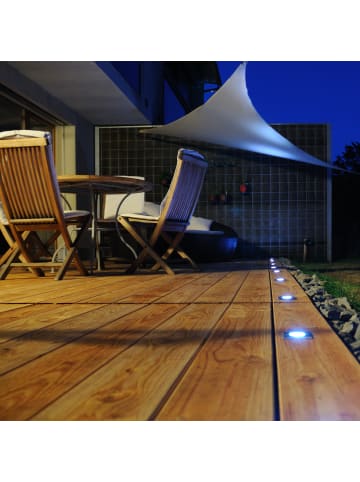 relaxdays Sonnensegel in Weiß - (B)300 x (T)300 cm