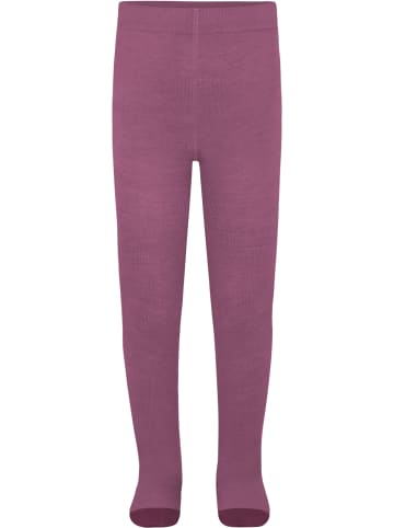 Normani Outdoor Sports Kinder Merino Strumpfhose mit Noppen Muri in Bordeaux