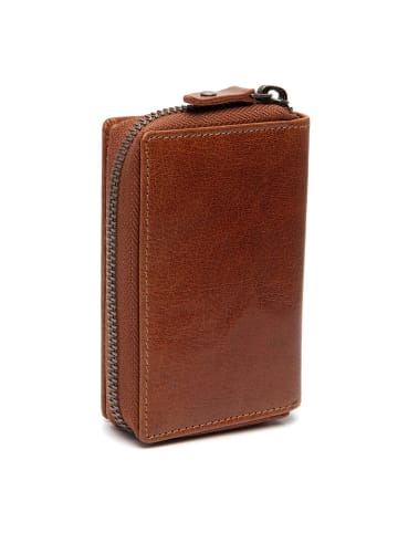 The Chesterfield Brand Sionel Geldbörse RFID Schutz Leder 7.5 cm in cognac
