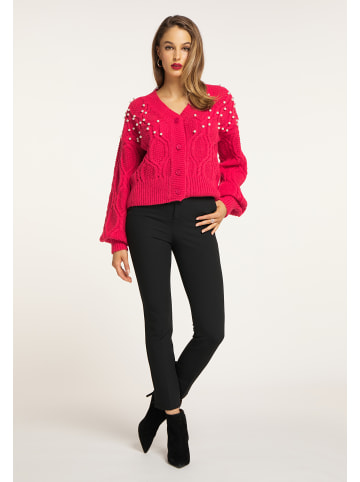 faina Strickjacke in Rot