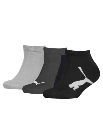 Puma Socken 3er Pack in Grau/Dunkelblau