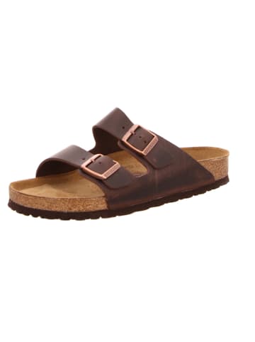 Birkenstock Herren- Pantoletten Arizona in Braun