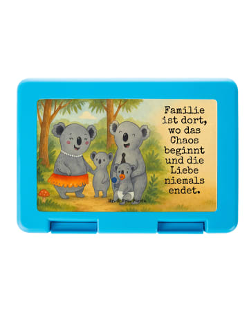 Mr. & Mrs. Panda Bento Box Koala Familie Design mit Spruch in Weiß