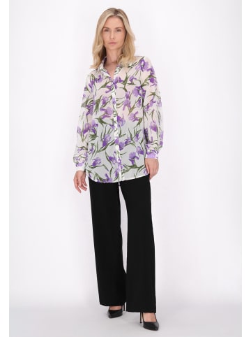 Albee Women Bluse in Hellviolett Mehrfarbig