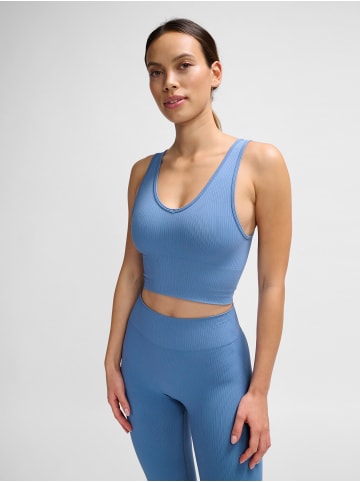 Hummel Hummel Top Hmlmt Yoga Damen Schnelltrocknend Nahtlosen in CORONET BLUE