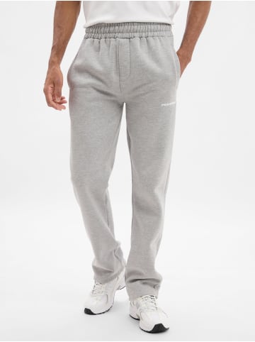 PEGADOR Sweathose Logo in hellgrau