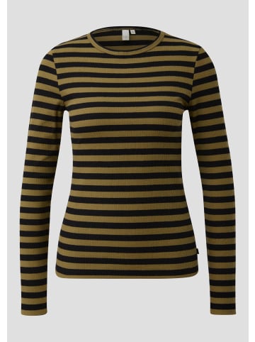 QS T-Shirt in 75G0_olivgrün