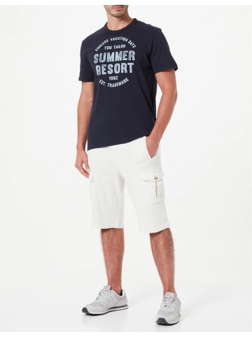 Tom Tailor Rundhals T-Shirt für Herren in blau