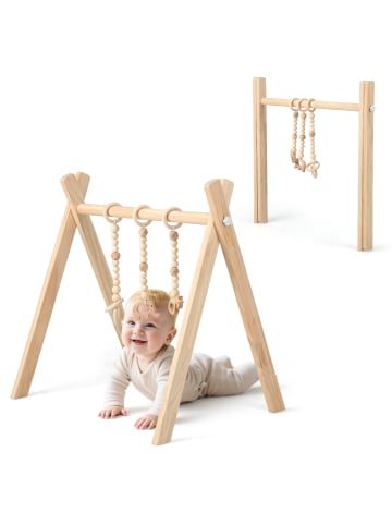 COSTWAY Spielbogen in Beige