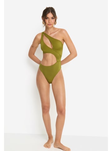 LSCN BY LASCANA Monokini in green moss