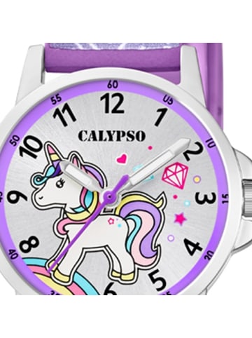 Calypso Analog-Armbanduhr Calypso Junior lila klein (ca. 27mm)