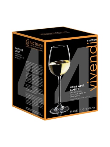 Nachtmann 4er Set Weißweingläser Vivendi 387 ml in transparent