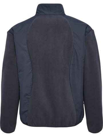 Hummel Jacke "Hybrid Fleece Jacket" in Grau