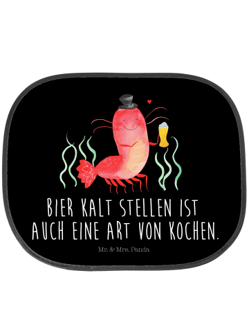 Mr. & Mrs. Panda sonnenschutz Hummer Weizen mit Spruch in Schwarz