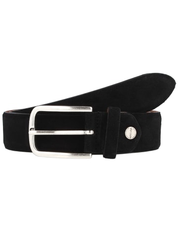 Vanzetti Gürtel Leder in schwarz