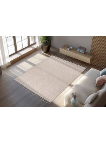 Teppich Boss Kurzflor Teppich Ragna 225 Beige - Beige