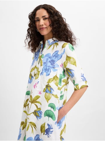 Marie Lund Kleid in oliv mehrfarbig - 0044