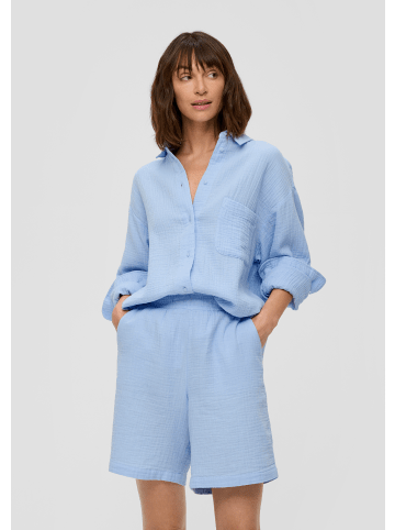 s.Oliver Bluse langarm in Blau