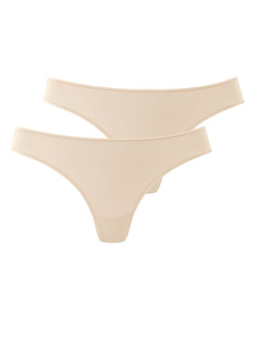 LASCANA String in beige