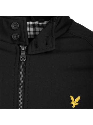 Lyle & Scott Softshelljacke Harrington in schwarz