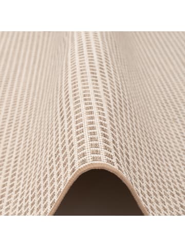Snapstyle In & Outdoor Teppich Flachgewebe Oslo in Beige