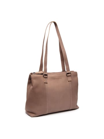 The Chesterfield Brand Marvos Schultertasche Leder 32 cm in taupe