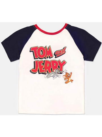 Tom & Jerry Shirt in Weiß