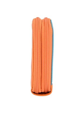MYWALIT Medium Tri-fold Geldbörse I Leder 14 cm copacabana