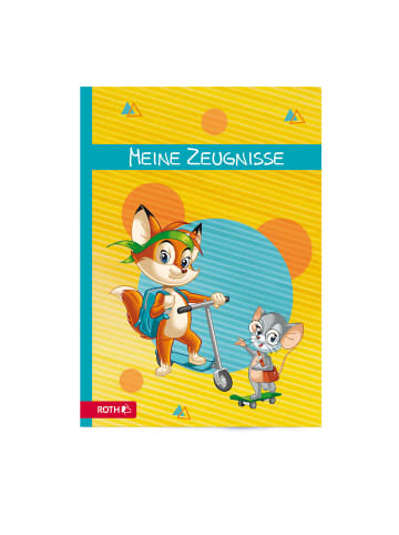 ROTH Zeugnismappe Fredo & Fitzi in Orange