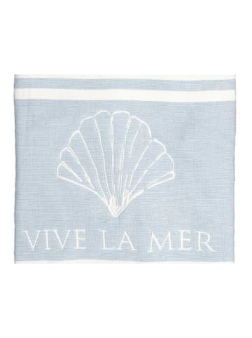 Greengate Handtuch VIVE LA MER PALE BLUE Blau Duschtuch 140x70