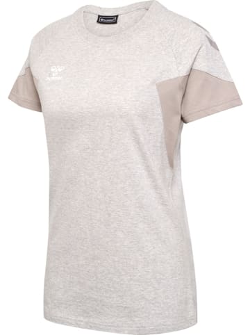Hummel T-Shirt "Hmltravel T-Shirt S/S Woman" in Grau