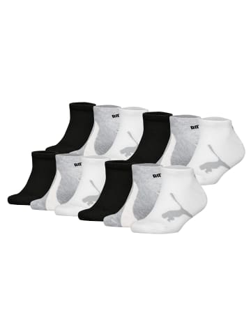 Puma Socken 12er Pack in Schwarz/Weiß/Grau