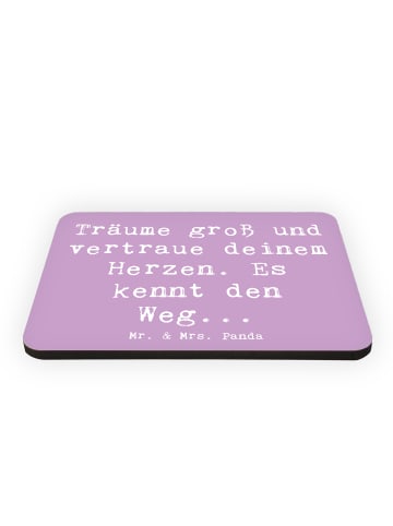 Mr. & Mrs. Panda Magnet Spruch Herzen Vertrauen mit Spruch in Lavendeltraum
