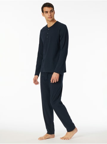 Schiesser Longsleeve Mix + Relax in nachtblau