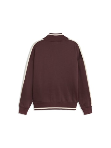 Puma Pullover "Wardrobe Ess Men'S Oversized Cardigan FL" in Braun