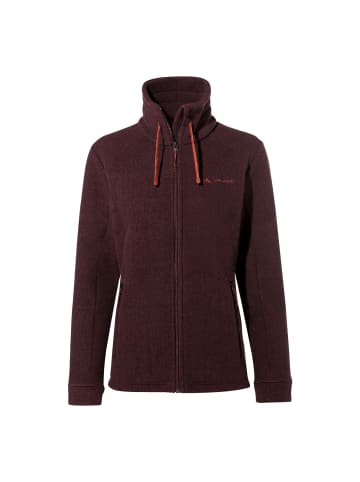 Vaude Women Skomer Winter Fleece Jacket in Weinrot
