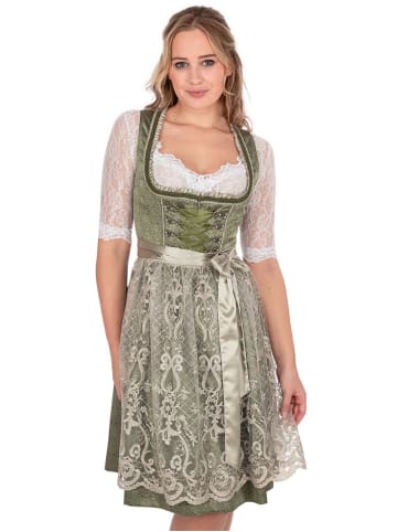 Krüger Dirndl Midi Dirndl 416767 in grün