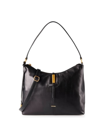 PICARD Whisper Schultertasche Leder 34 cm in schwarz