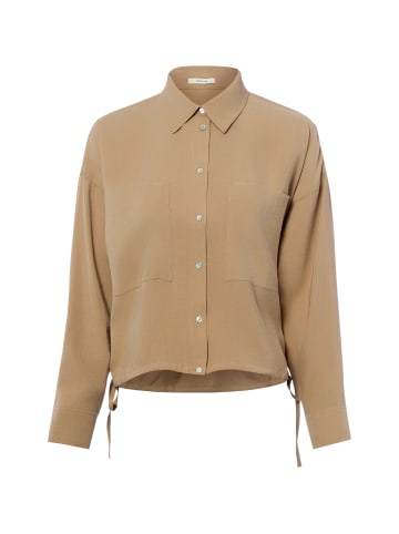 OPUS Bluse Fiberta in braun