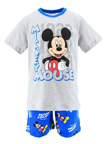 Disney Mickey Mouse Schlafanzug Mickey Mouse in Grau