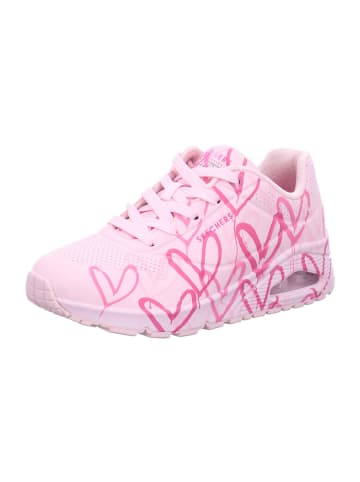 Skechers Sneaker UNO - SPREAD THE LOVE in light pink