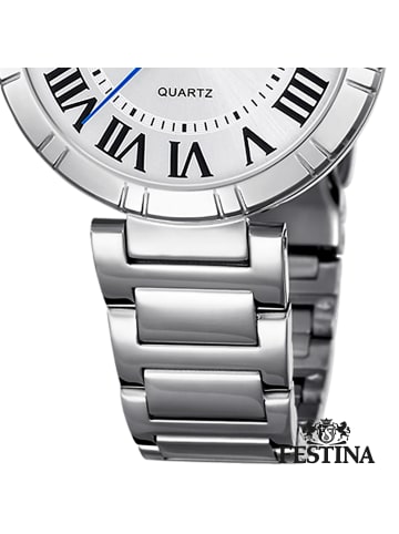 Festina Analog-Armbanduhr Festina Mademoiselle silber mittel (ca. 32,5mm)