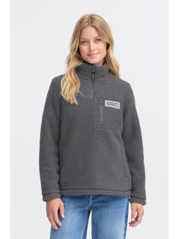 Oxmo Plüschjacke OXABBY in grau