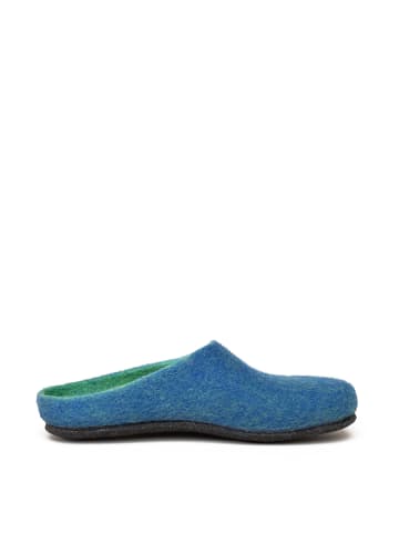 Magicfelt Filzpantoffel in blau